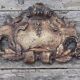 Bronze pediment
