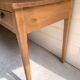 3-drawer oak desk