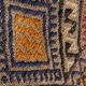 Vintage Turkish hallway rug 52x420 cm