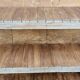 Old rack - workshop shelf in Burmese teak