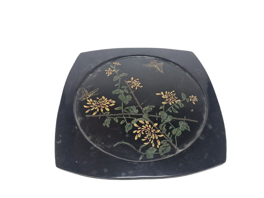 Japanese lacquerware tray, 1950s