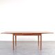 Mid-Century Danish Extendable Teak Dining Table from Rogenstrup Möbelfabrik