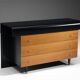 French Commode with Drop-Front Secretary Desk, 3 Drawers, Pierre Cardin 1980s