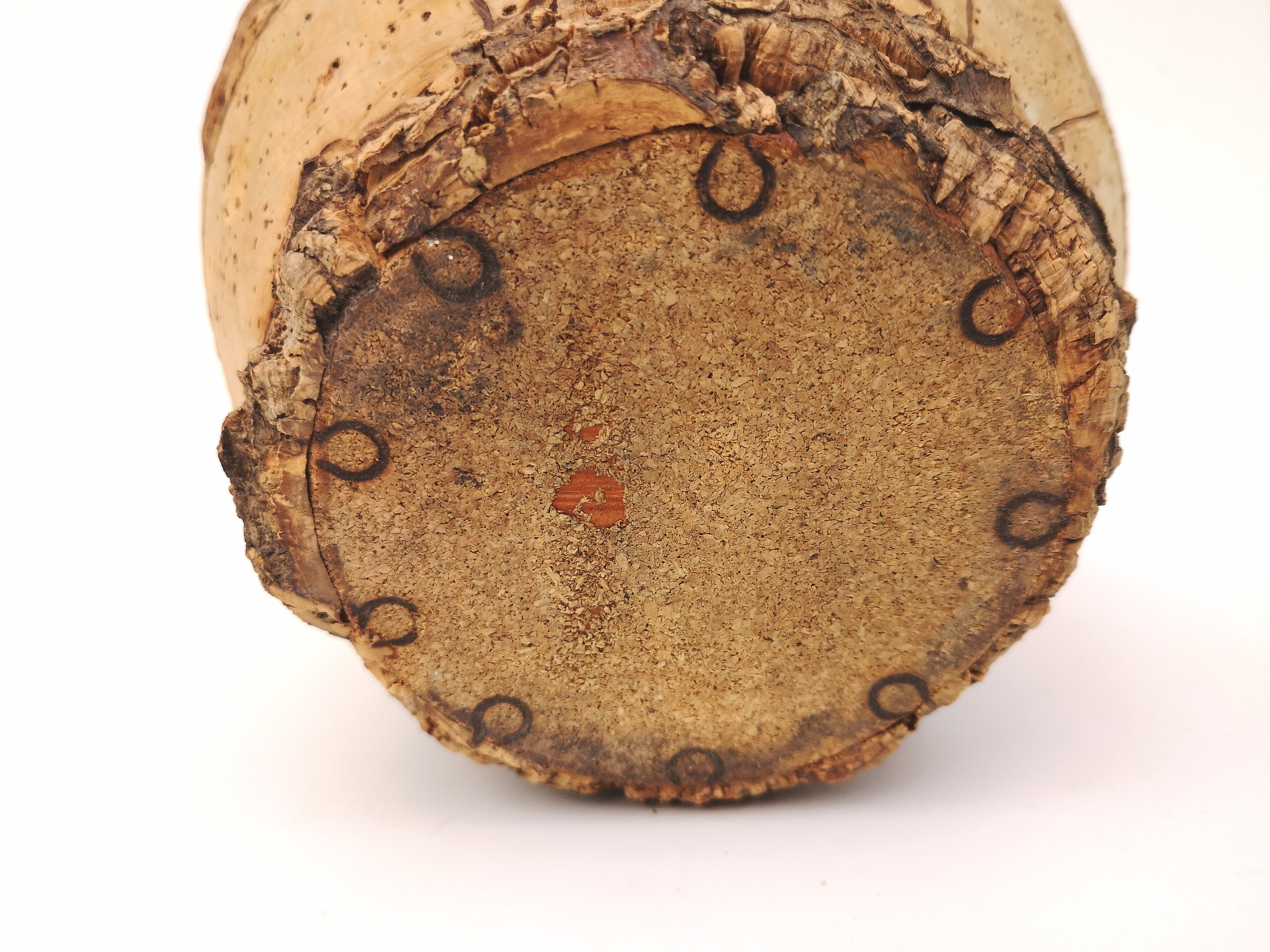 Gargoulette, terracotta jug and cork