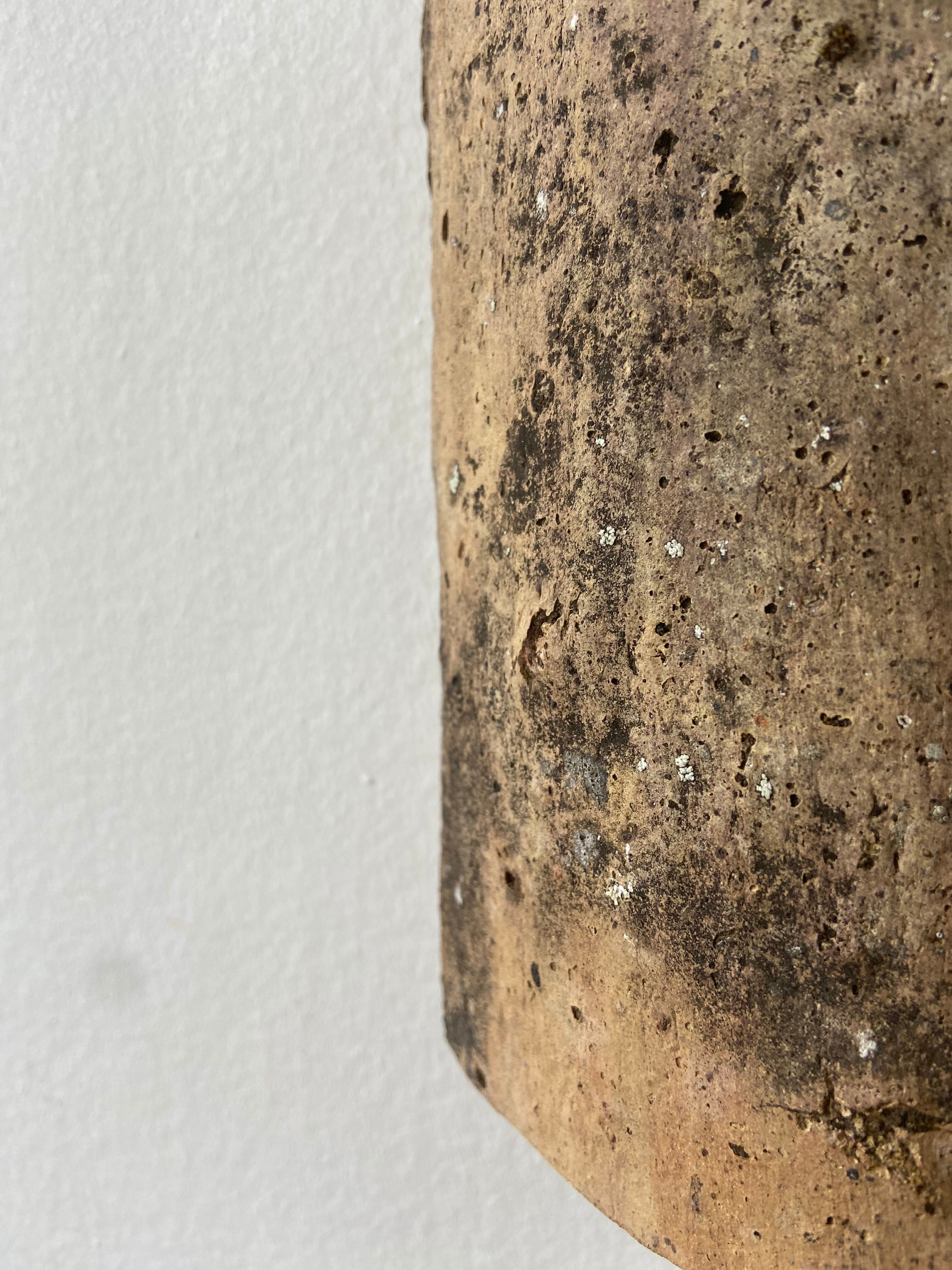 Terracotta wall lamp