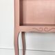 Paire de chevets bois rose