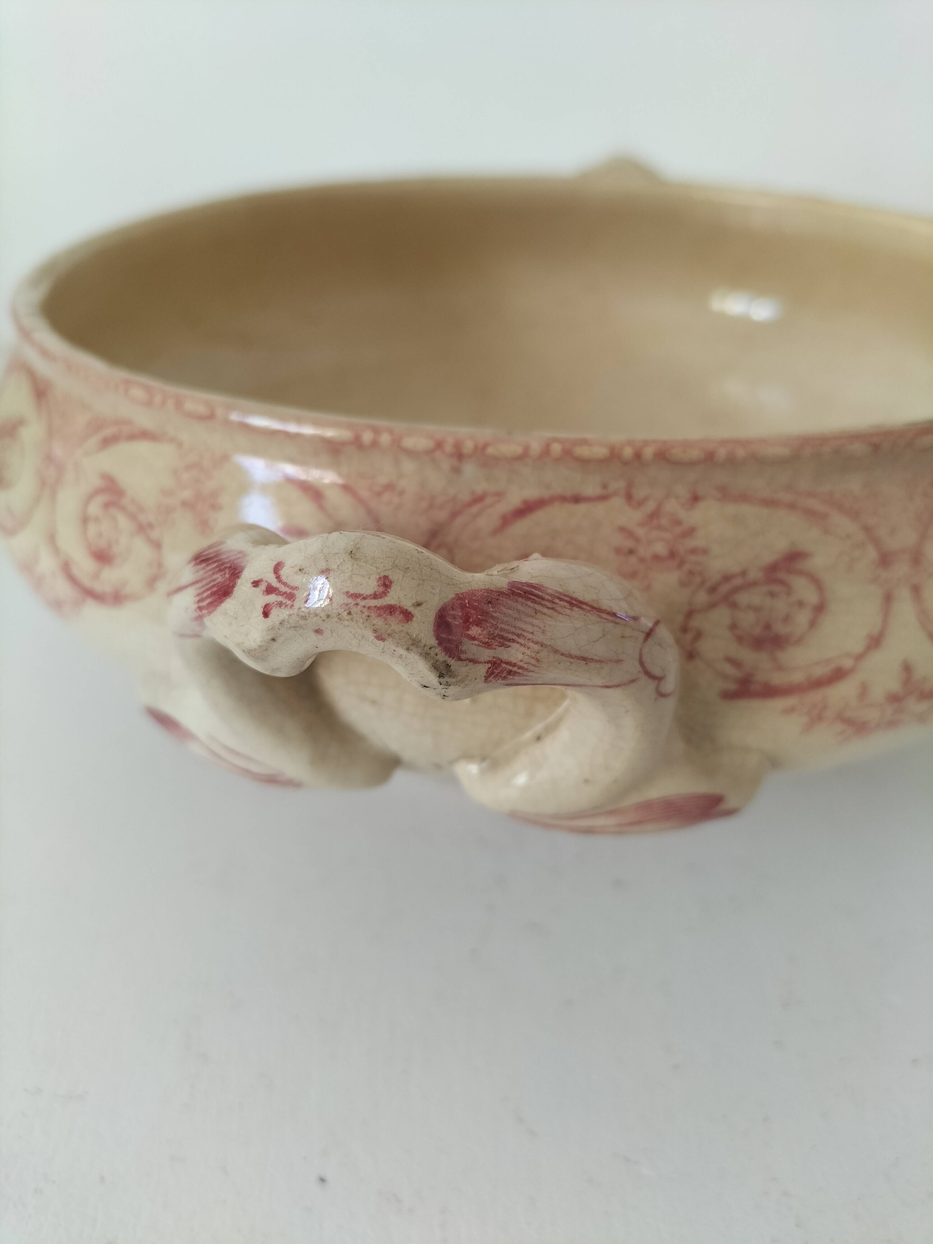 Vegetable dish Dubarry - Creil and Monterau 1880-1900