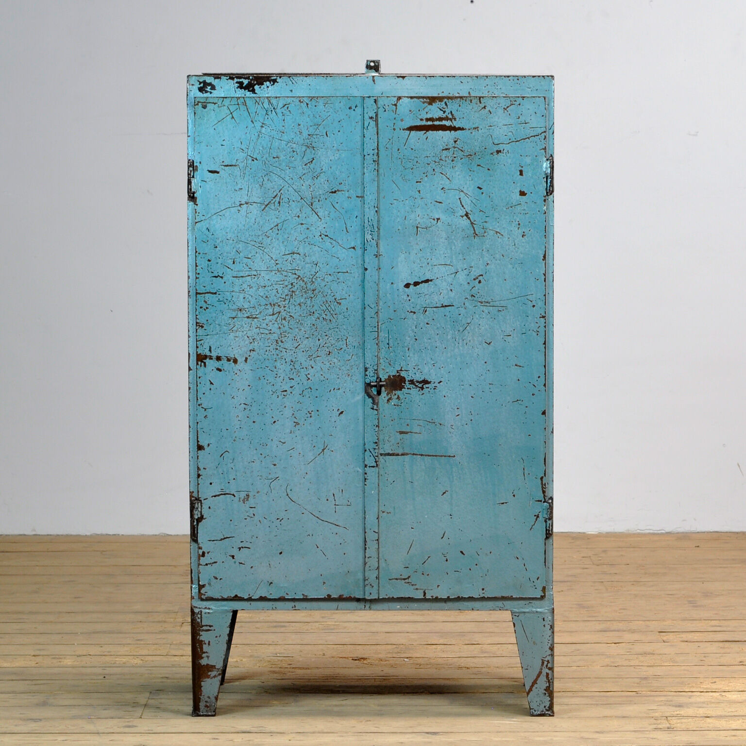 Industrial Iron Cabinet, 1960s