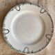 7 flat plates St Amand ironstone model 418