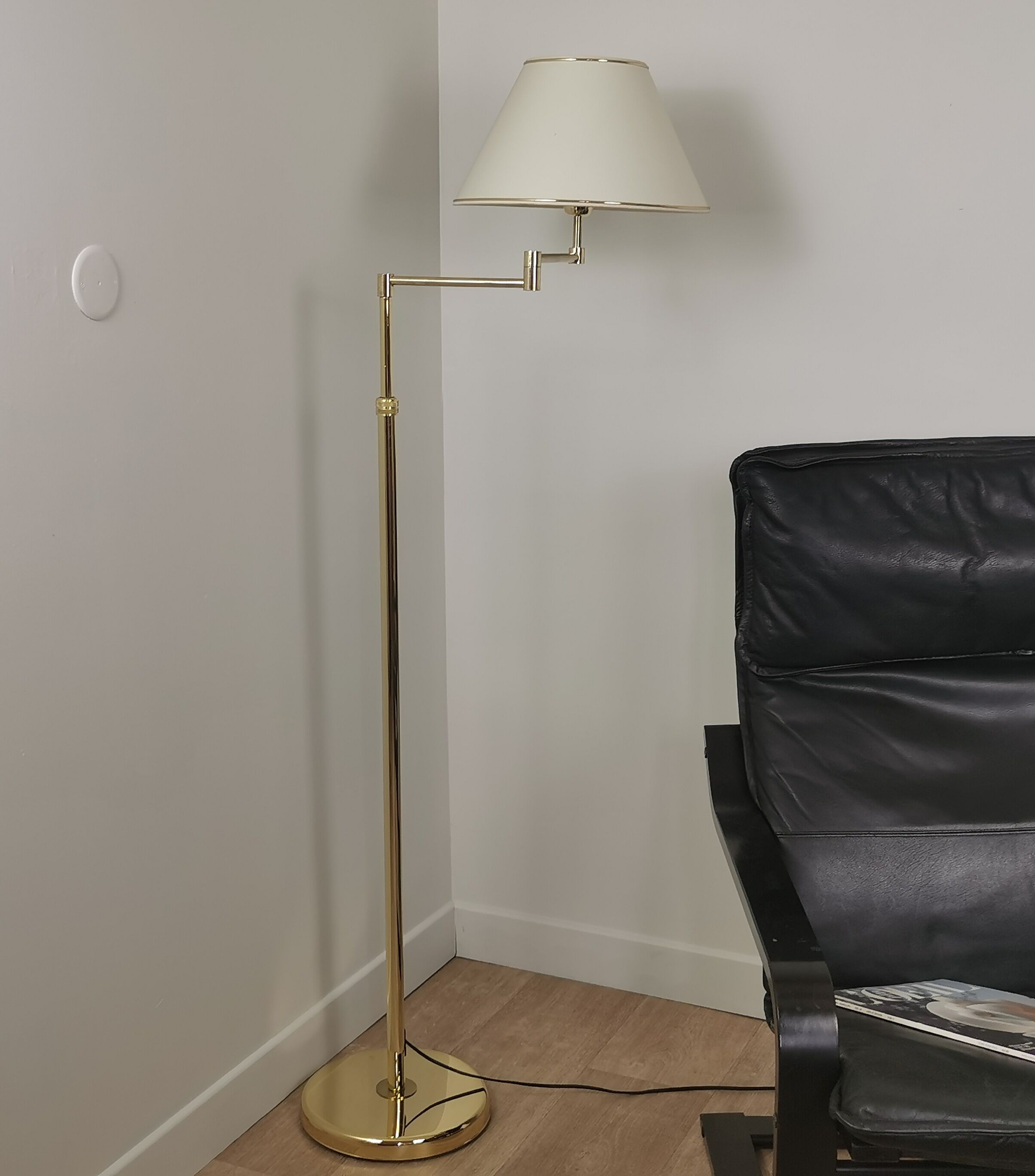 Lampadaire liseuse italien