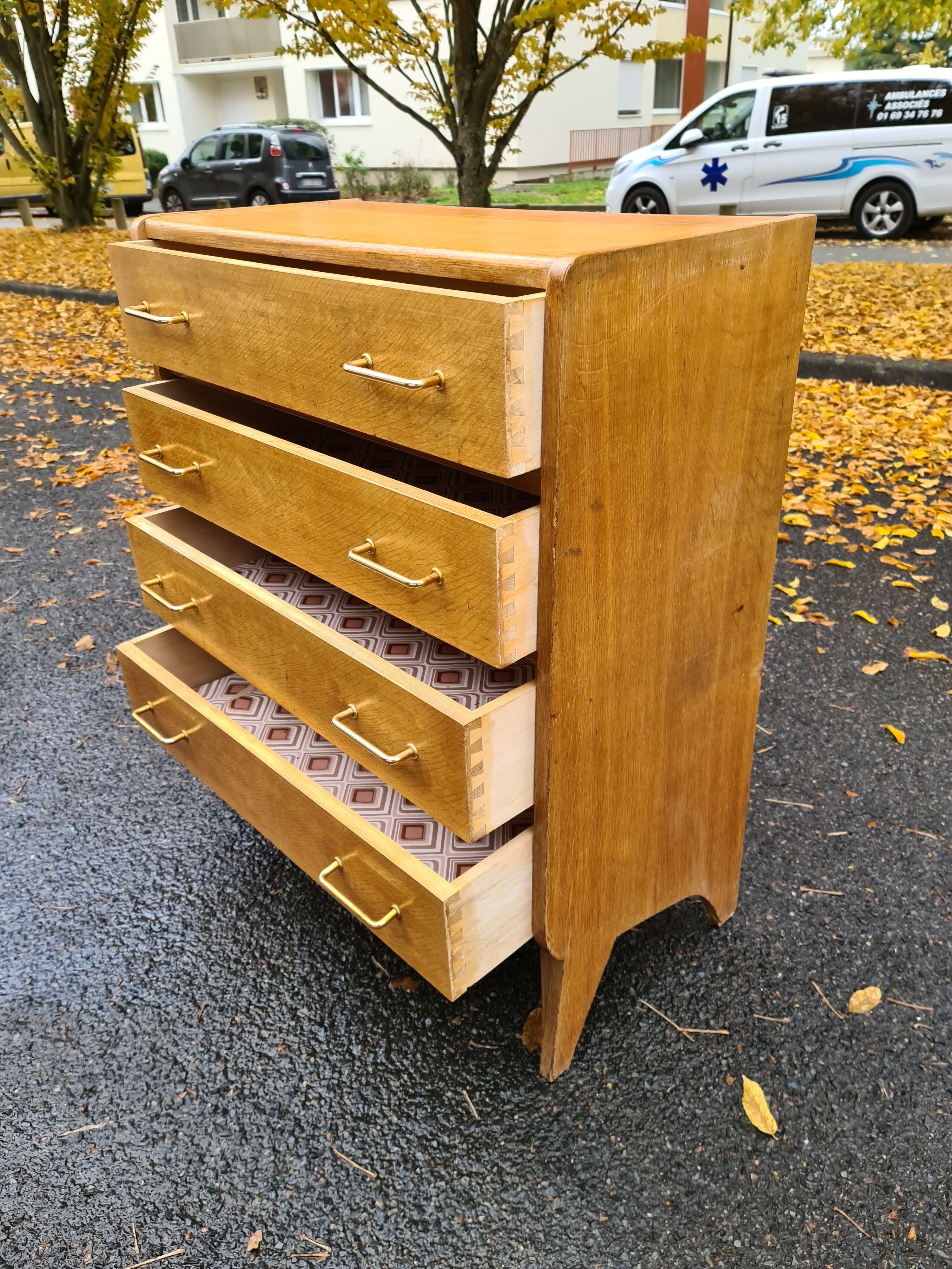 Commode vintage 1960