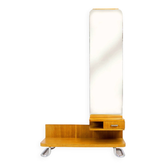 Restored Bauhaus Chromed Tubular Steel Dressing Table, 1940s