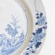 Assiette Chinoise bleu blanc 18e siècle