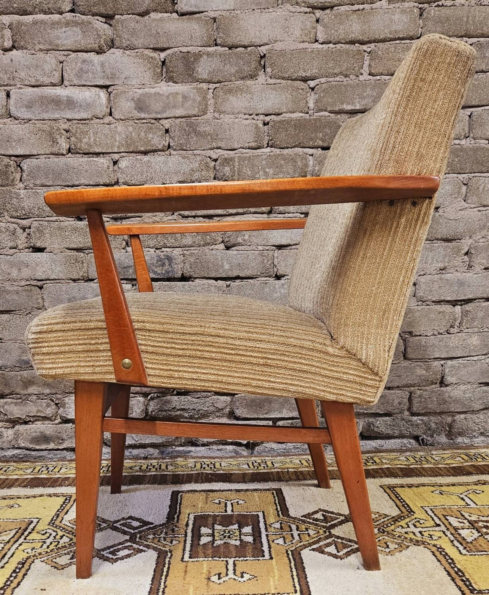 Fauteuil scandinave 1960 vintage