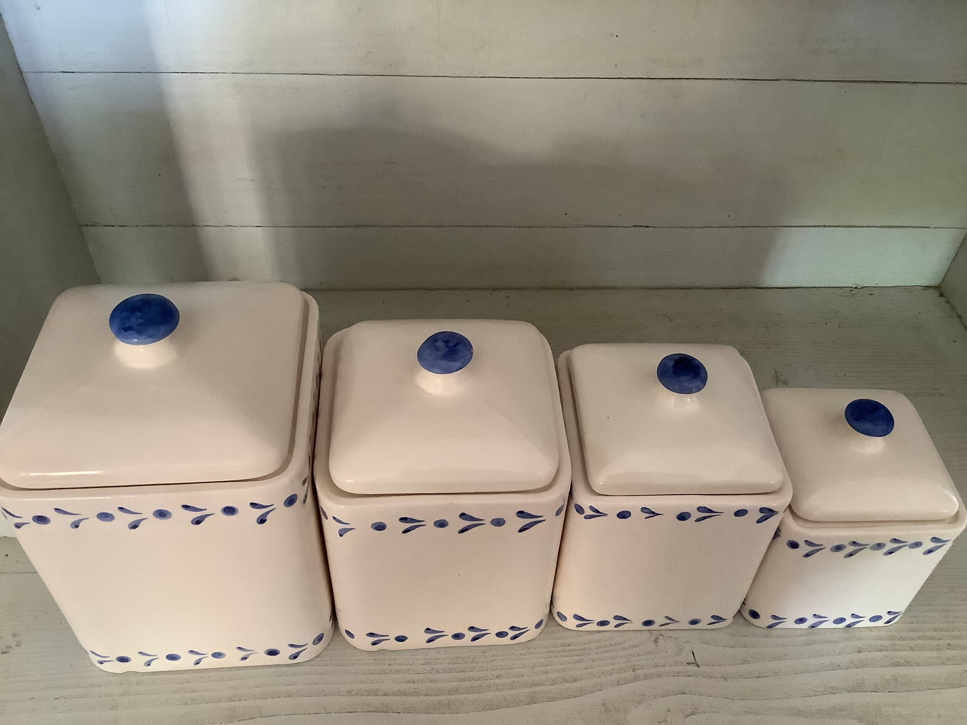 Earthenware spice boxes
