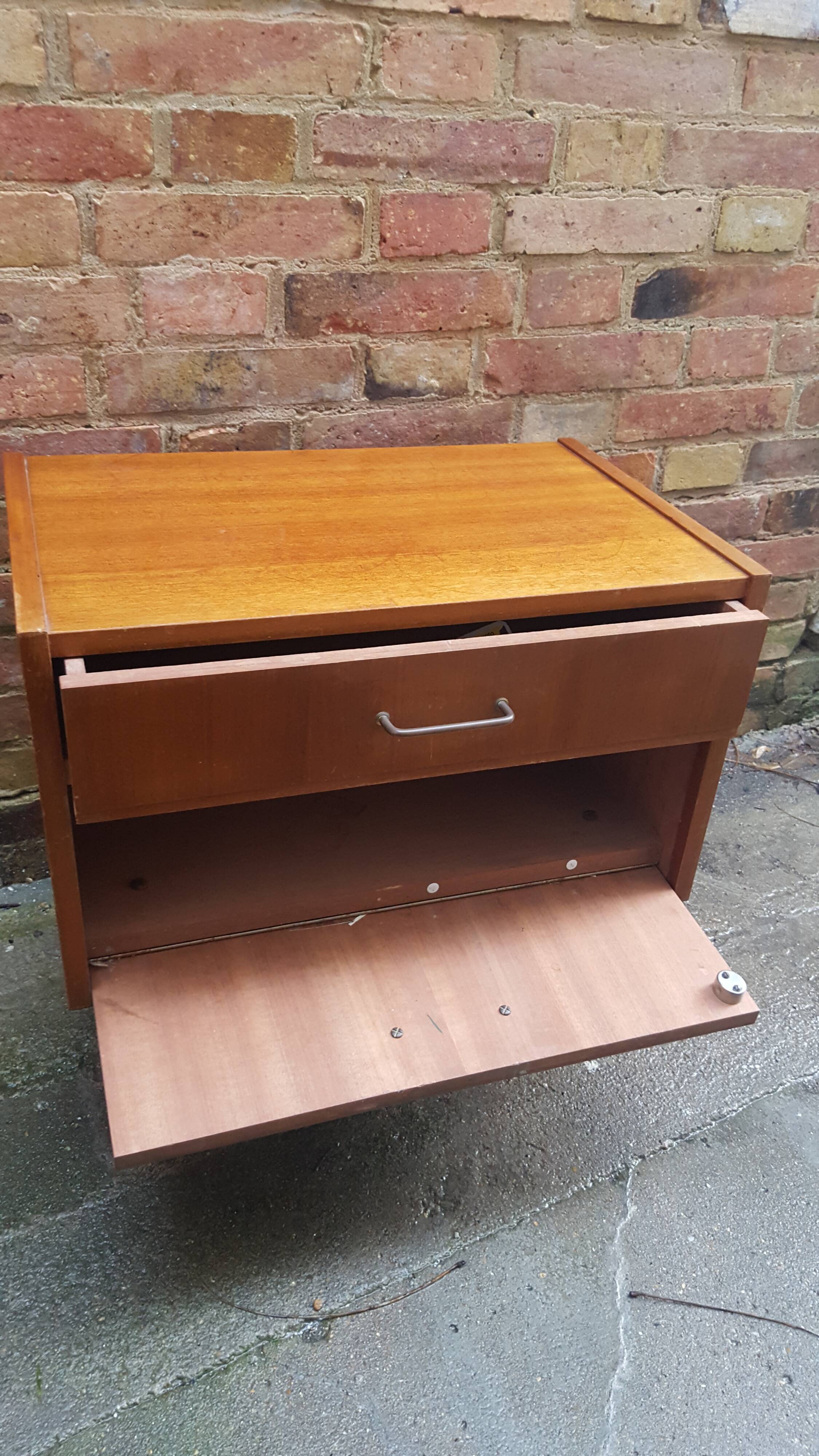 50 year Scandinavian bedside table