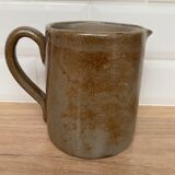 Pitcher, glazed stoneware broc