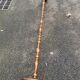 Lampadaire vintage France en bois massif sculpté