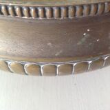 Silver metal compotier