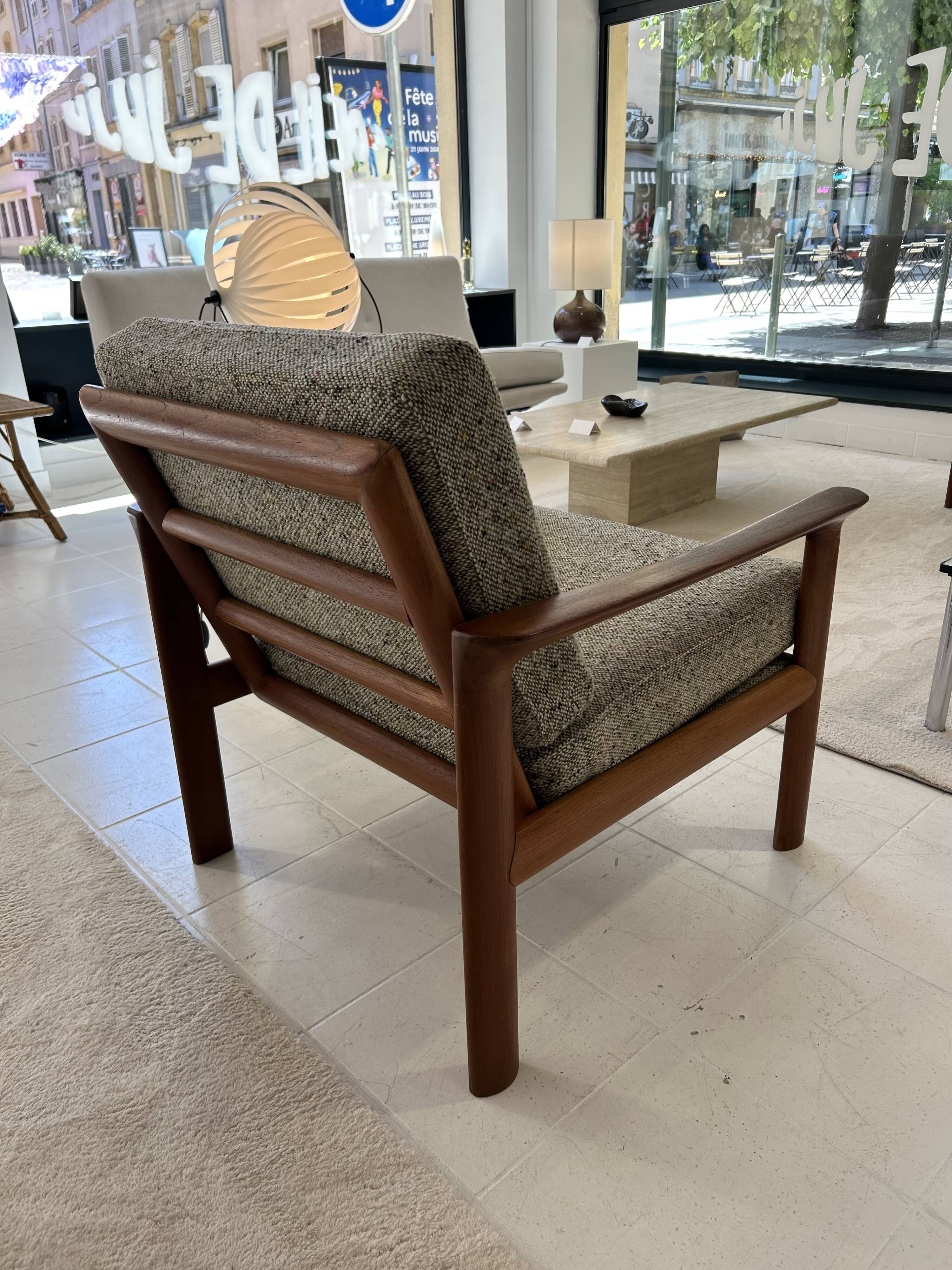 Fauteuils Danois en teck Sven Ellekaer 1960s
