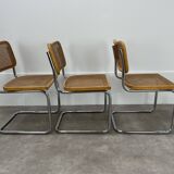 3 Cesca B32 chairs by Marcel Breuer