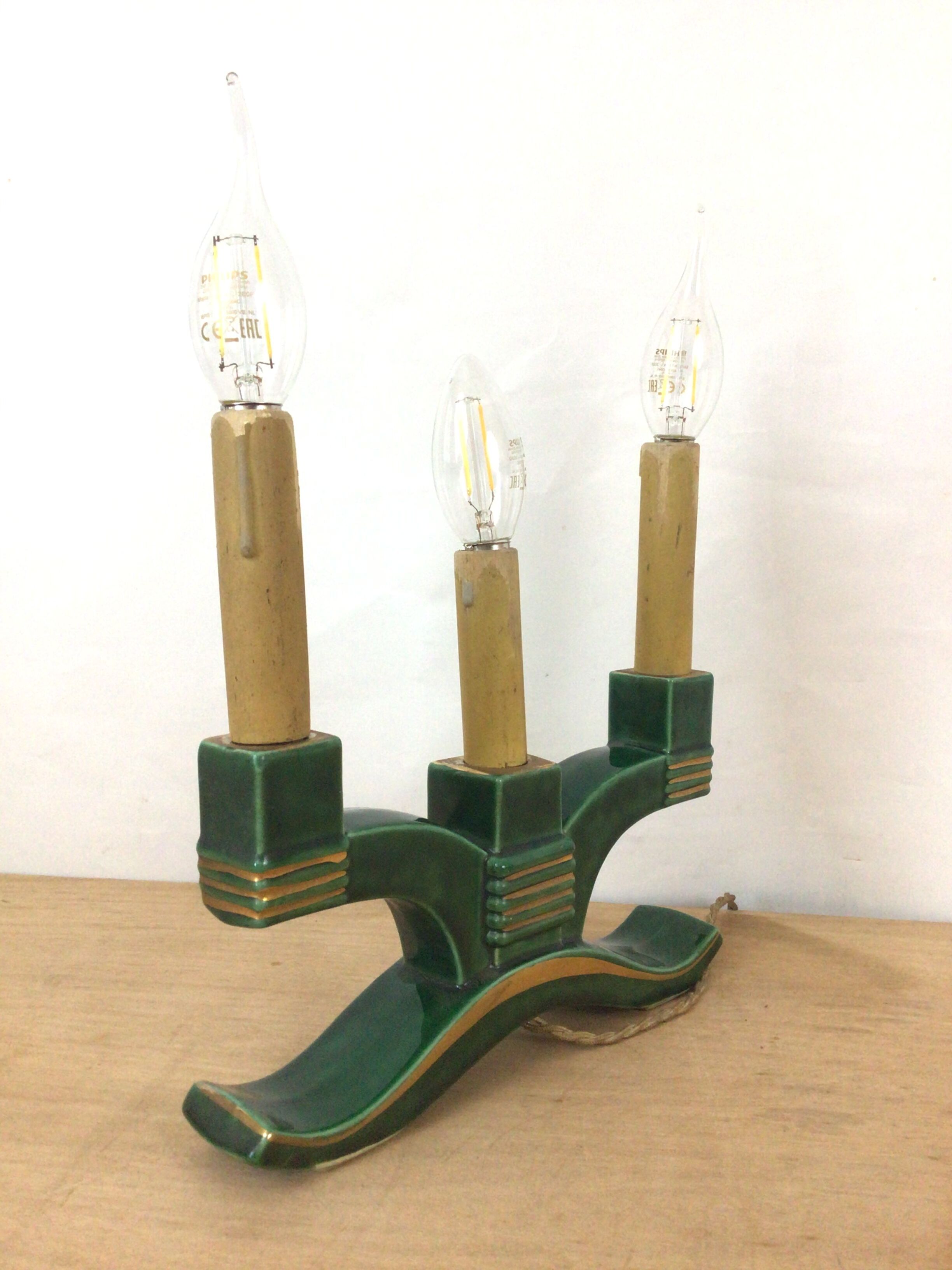 Candlestick lamp Art deco