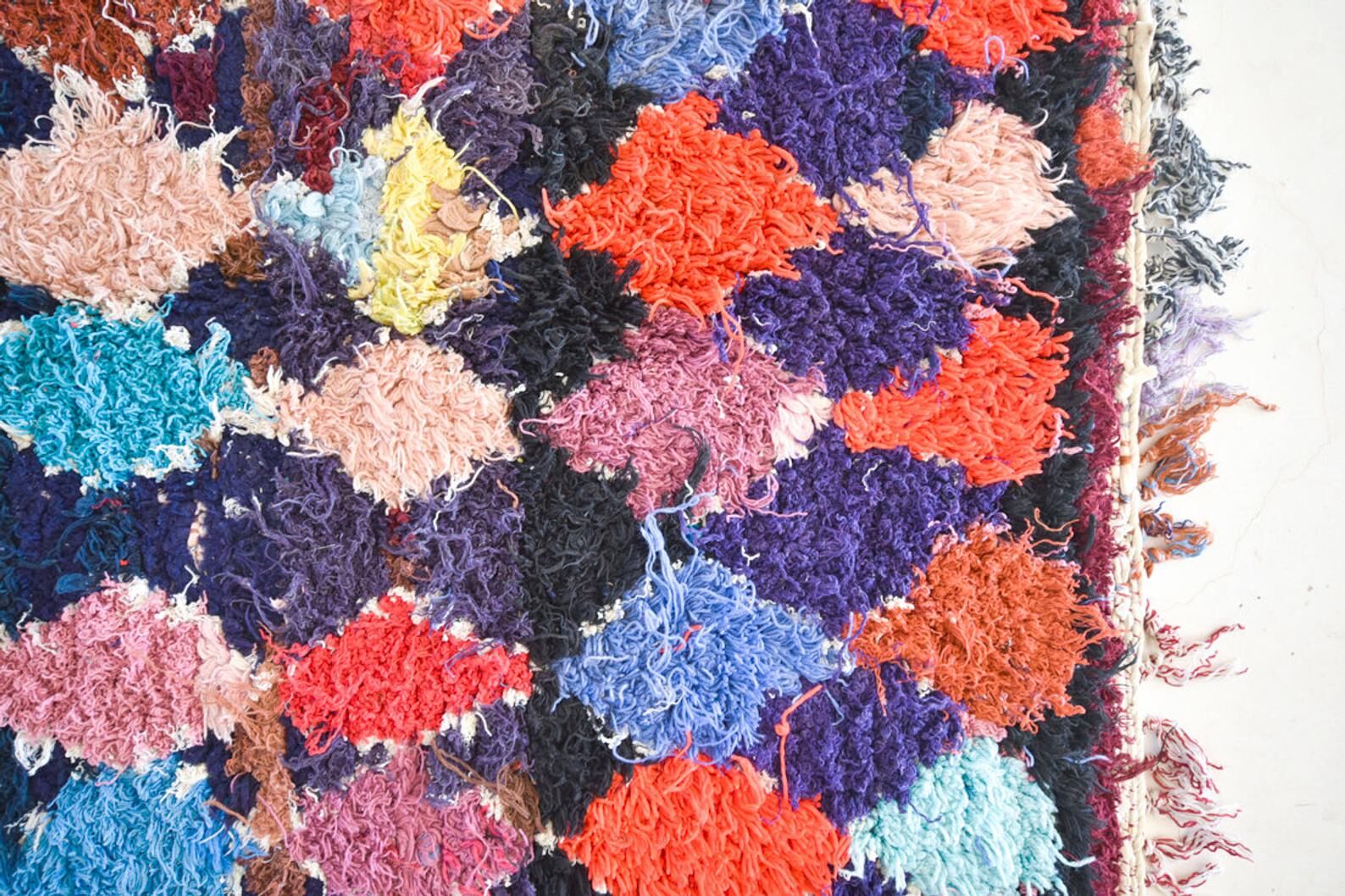 Carpet boucherouite Moroccan 145x280cm