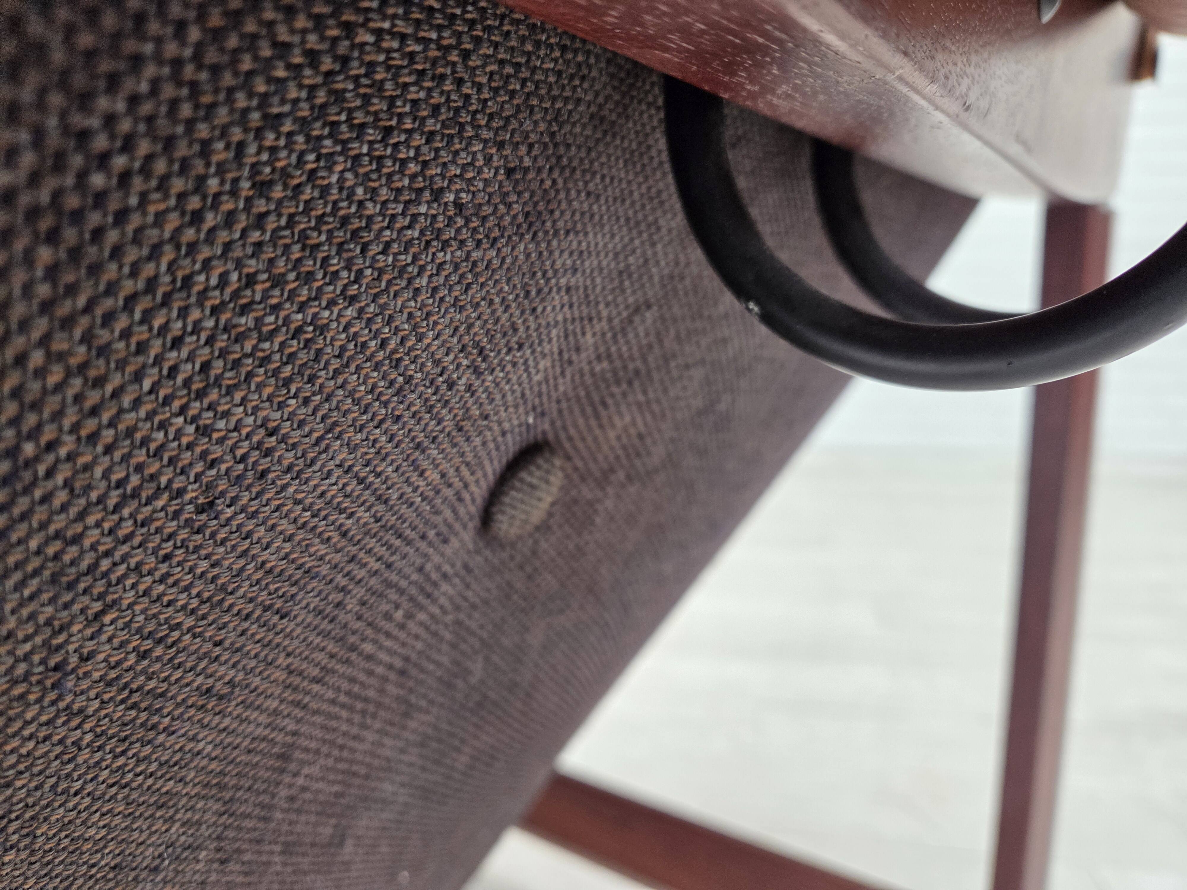 1970s, Norwegian design by Jan Erik Lindgren, armchair model "Amazon".