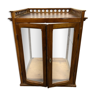 Ancienne vitrine de comptoir meuble de métier