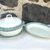 Iron Earth tureen, Service Congo model