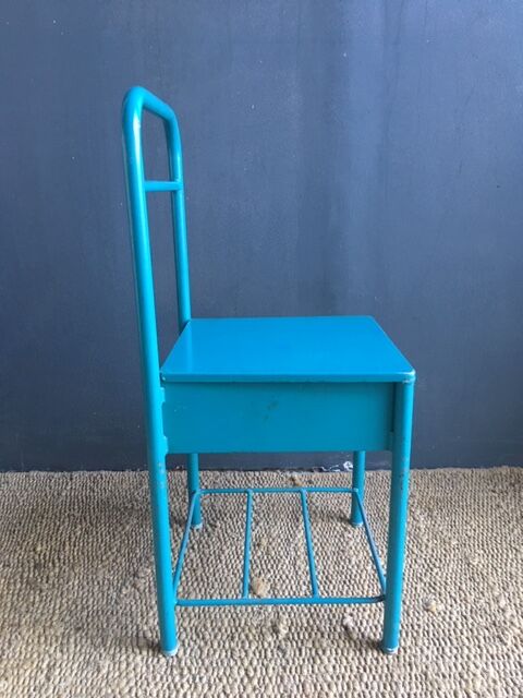 Bedside chair metal boarding school