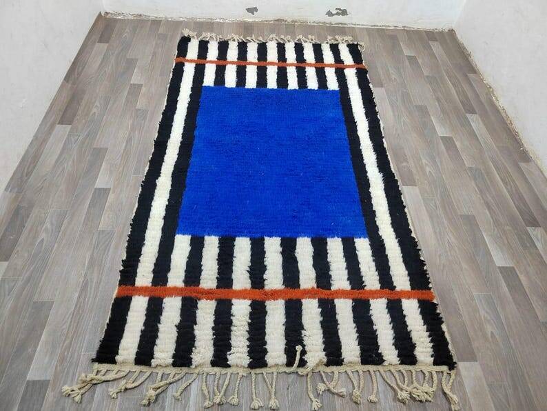 Azilal rug woven in wool 250cmx150cm