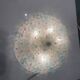 Large Murano Glass Flower Flushmount by Seguso 1960’s