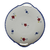 Plat à gâteau Digoin Sarreguemine Mary Mou