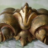Louis XV style mirror in vintage gilded wood 70