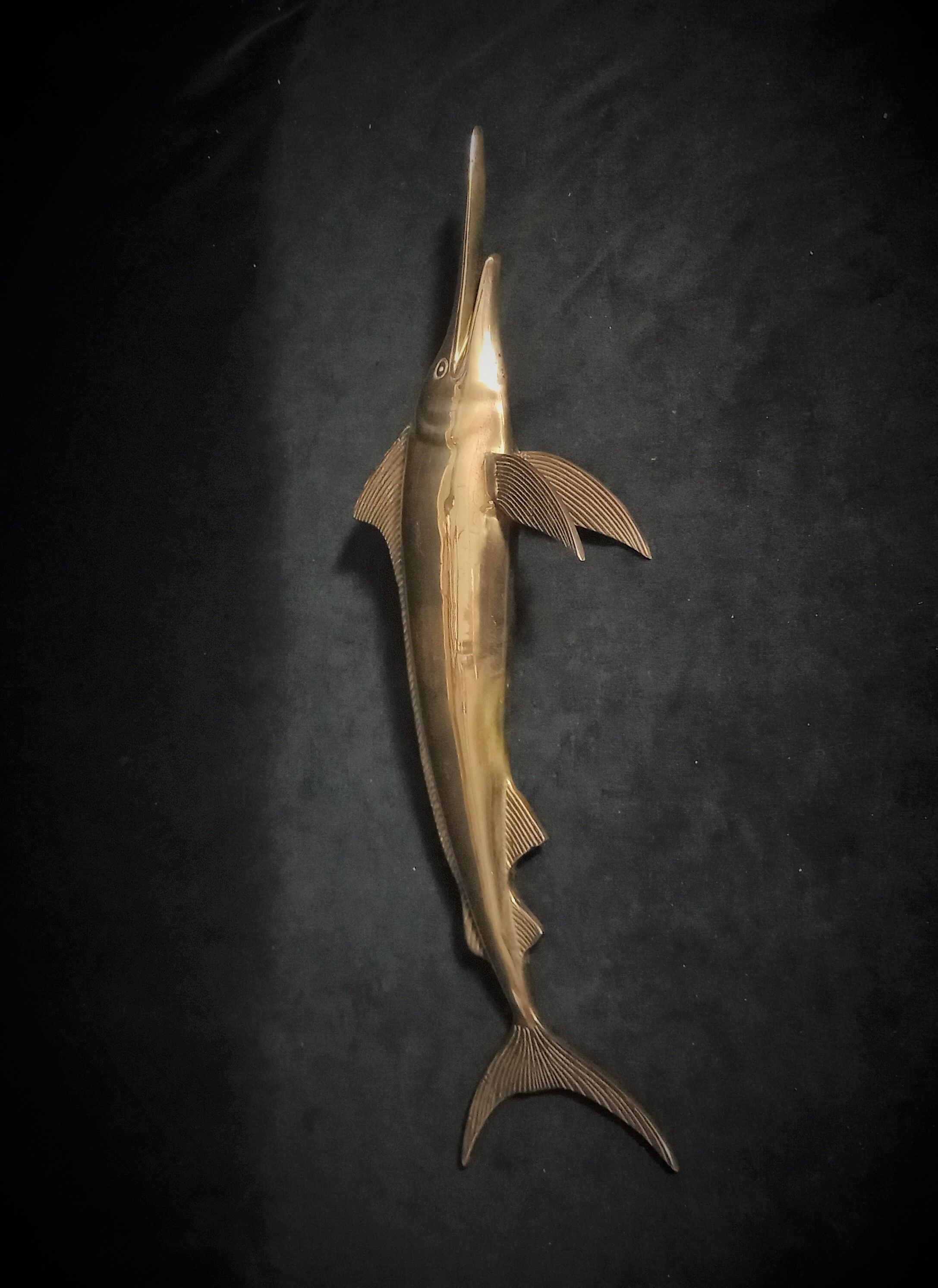 Brass swordfish