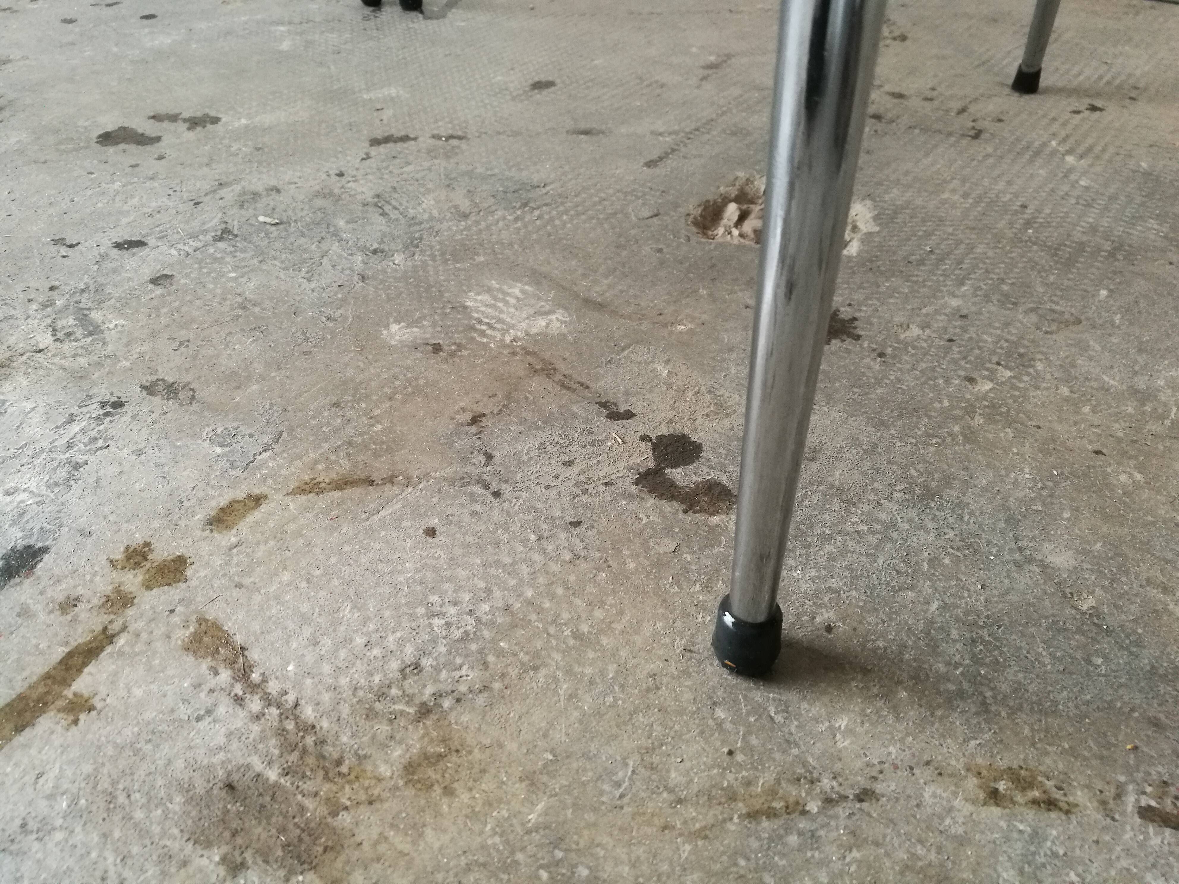 Set of 3 vintage scoubidou chairs