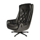Design Scandinavian Leather Armchair / Lounge Chair by Peem, 1970´s.