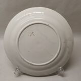 Decorative Plate Barbotine St Clément Made In France Vintage Raspberry Pattern