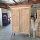 Antique cherry wood wardrobe – fully sandblasted