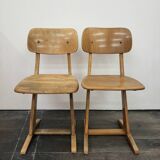 Set of 2 vintage casala chairs