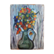 Bouquet art brut signé daté 1967