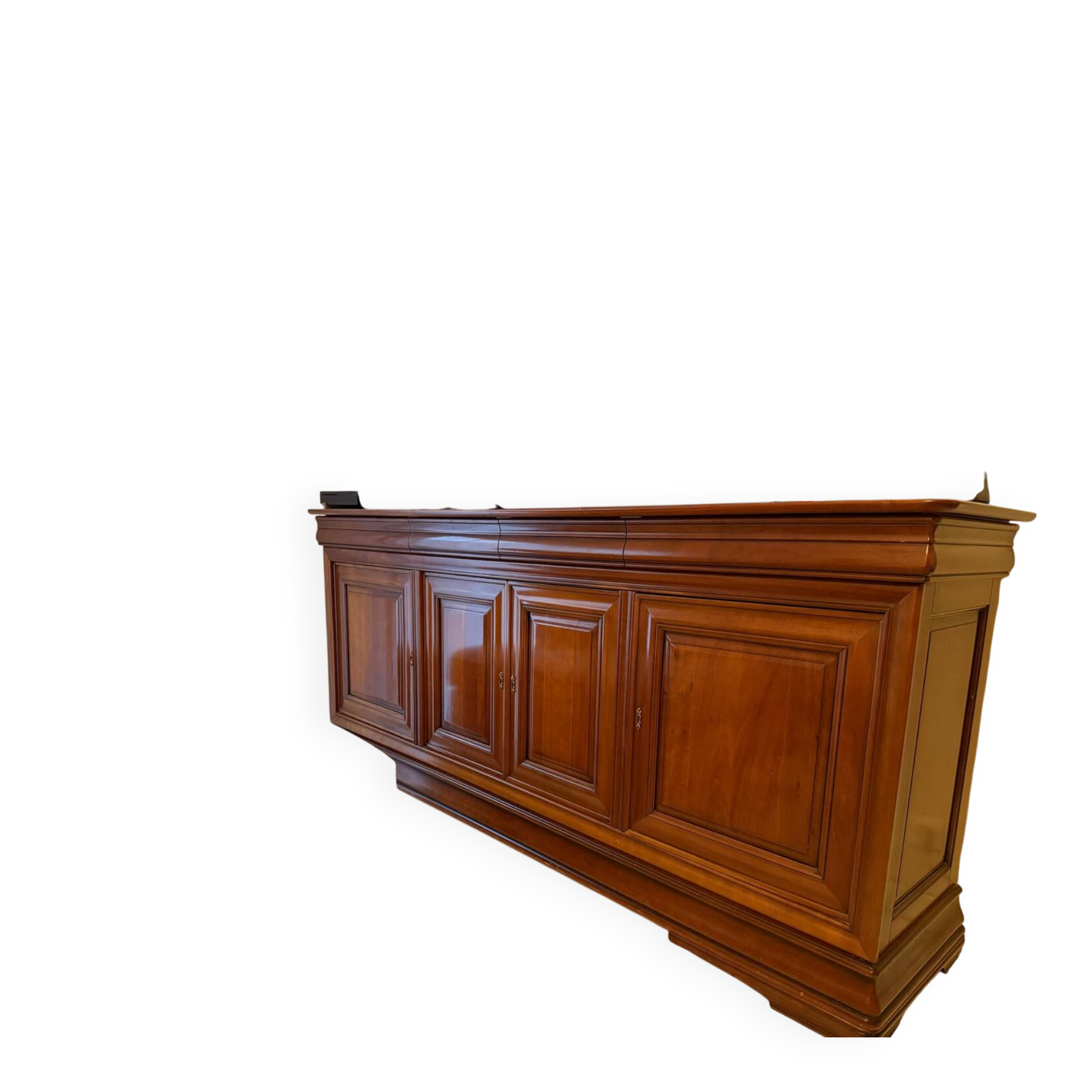 set of 2 solid wood furniture pieces