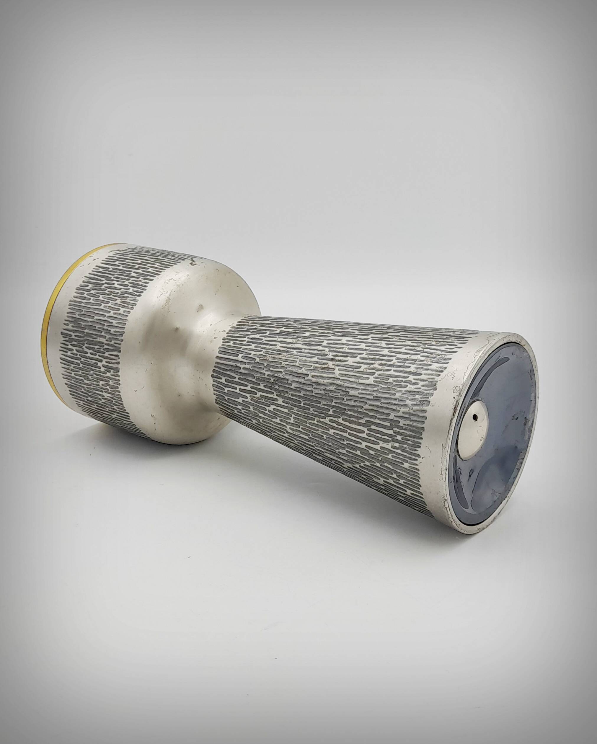 Brutalist metal chalice cup, Spain, 1960s