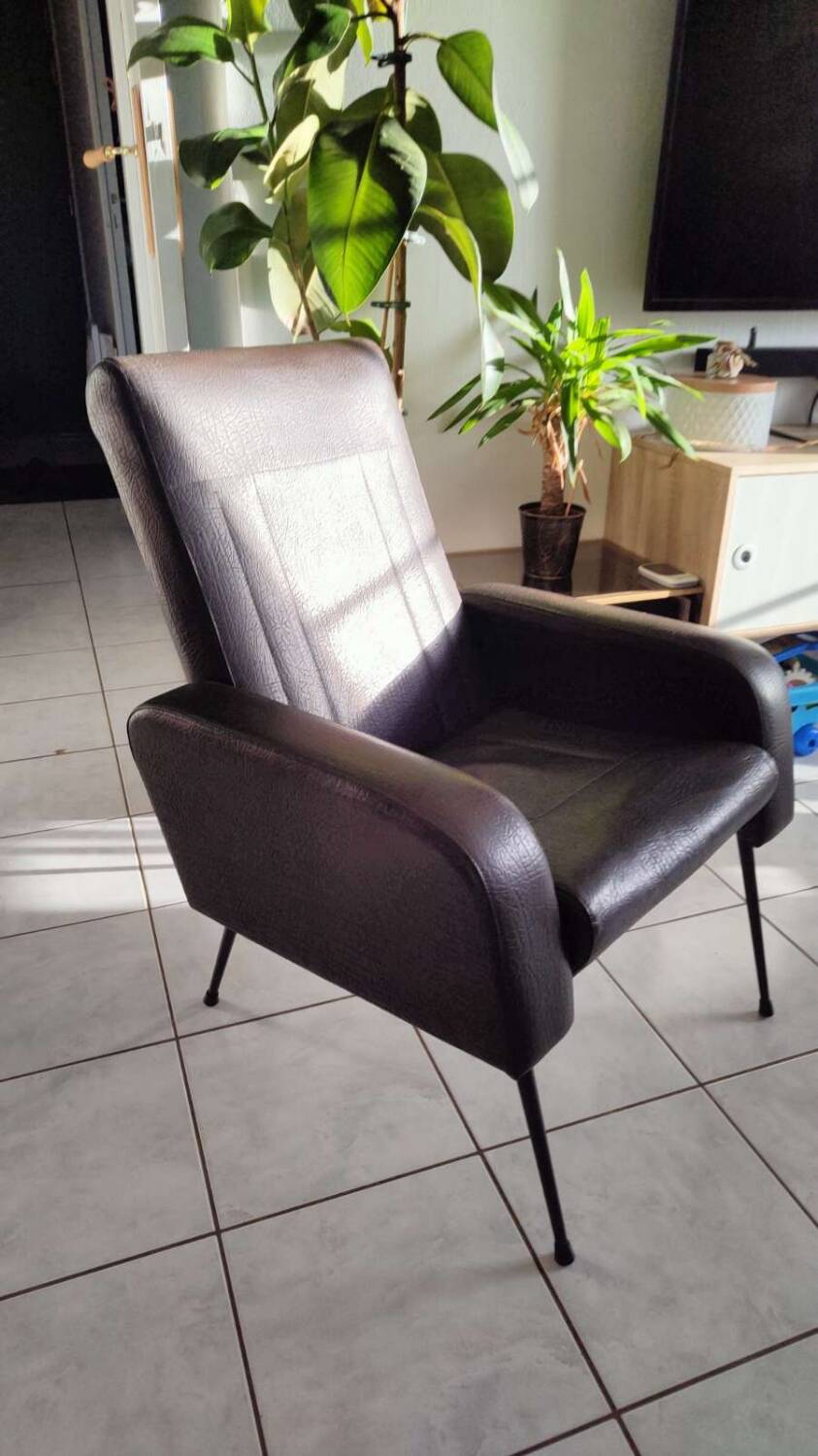 Fauteuil de jean prèvost pour Paris 1960 vintage