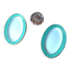 2 porcelain raviers L'amandinoise
