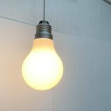 Bulb lamp, bulb on a stand or German suspension in mid-century space style by Ingo Maurer for M Design, 1960s.