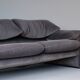 3-seater model Maralunga sofa by Vico Magistretti, Cassina