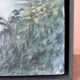 Huile sur toile "Lac aux nénuphars" signée
