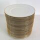 Set of 24 Limoges porcelain dinner plates